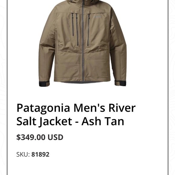 Patagonia Other - Patagonia Men's Performance Jacket - Tan